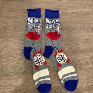 🤩 3 for $20 / Blue Q Baseball Socks